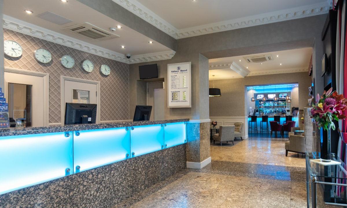 Reception Sidney Hotel London Reception Sidney Hotel London